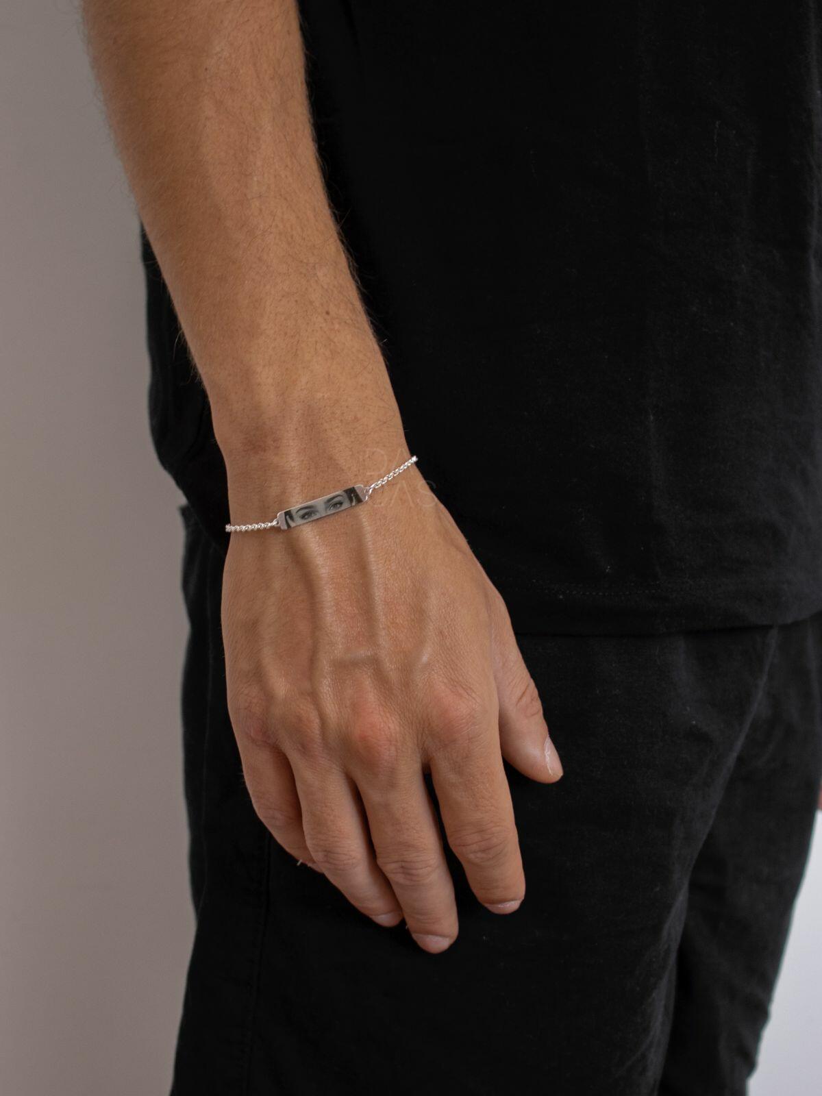 Engraving Eye Bracelet