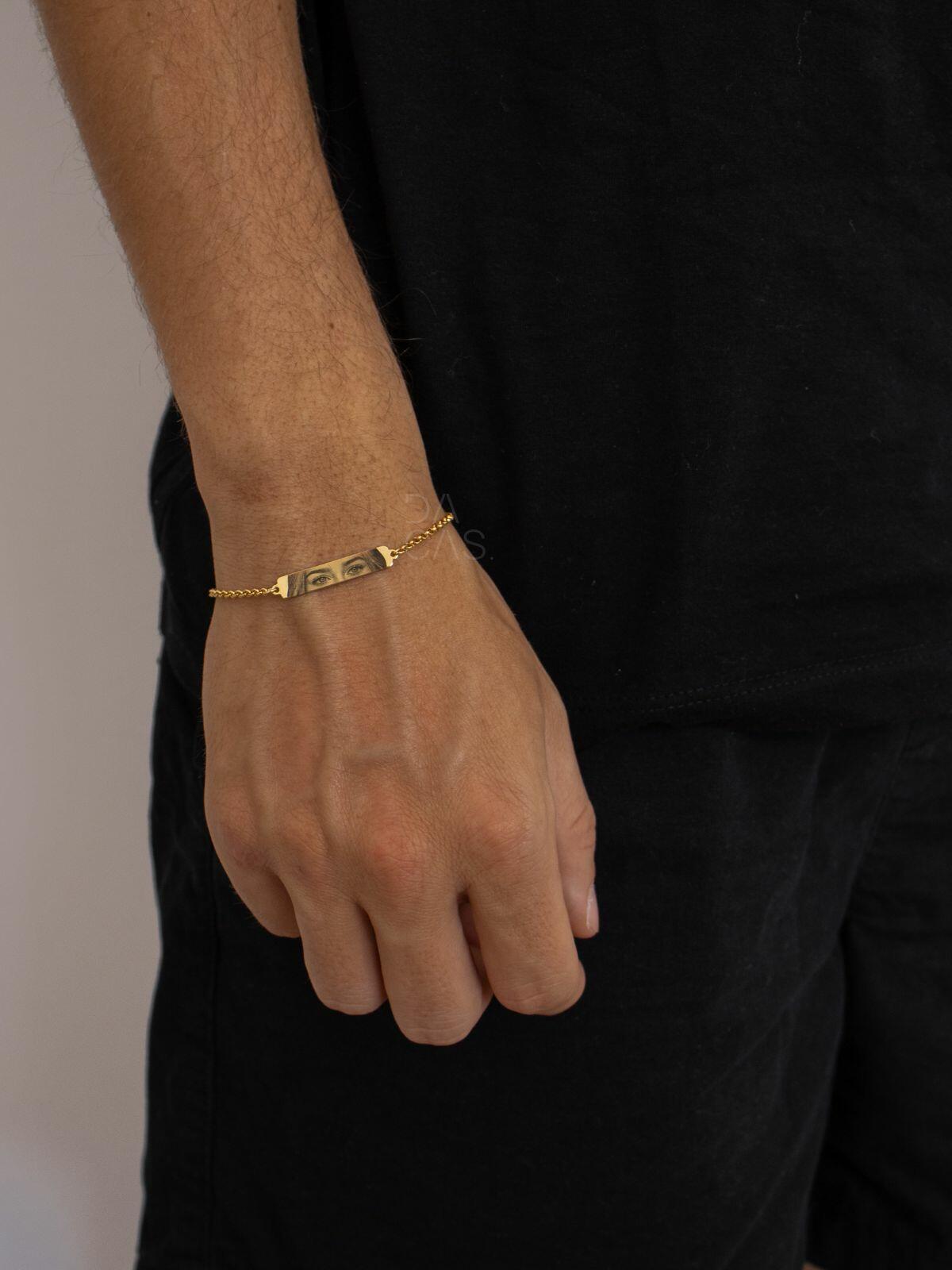 Engraving Eye Bracelet