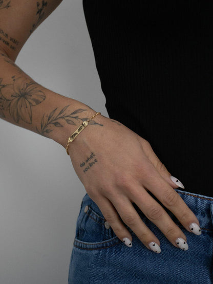 Engraving Eye Bracelet