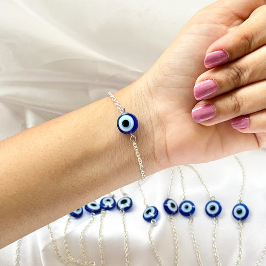 Couple Protection Evil Eye Bracelet Combo